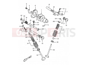SUZUKI DR350 V (1997) (E01) 7 - CAM SHAFT - VALVE
