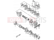 SUZUKI DR350 W (1998) (E01,E24) 16 - TRANSMISSION