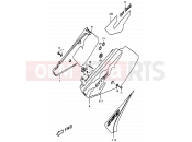SUZUKI DR350 W (1998) (E01,E24) 34 - FRAME COVER