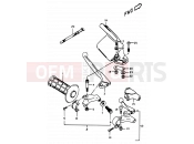 SUZUKI DR350 W (1998) (E01,E24) 39 - LEFT HANDLE LEVER