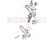 SUZUKI DR350 W (1998) (E01,E24) 44 - STEERING STEM