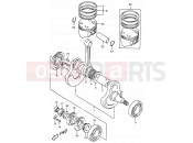 SUZUKI DR350 X (1999) (E01,E24) 5 - CRANKSHAFT