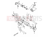 SUZUKI DR350 X (1999) (E01,E24) 17 - GEAR SHIFTING