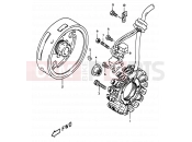 SUZUKI DR350 X (1999) (E01,E24) 19A - MAGNETO (MODEL W/X, E24)
