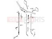 SUZUKI DR350 X (1999) (E01,E24) 37 - HANDLEBAR