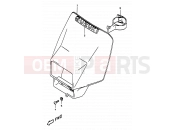 SUZUKI DR350 X (1999) (E01,E24) 35 - HEADLAMP COVER