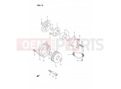 SUZUKI DR350S L (1990) (E02) 12 - OIL PUMP
