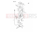 SUZUKI DR350S L (1990) (E02) 21A - SPEEDOMETER (DR350SHN/SHP/SHR)