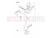 SUZUKI DR350S L (1990) (E02) 42A - FRONT MASTER CYLINDER (DR350SHN/SHP/SHR)