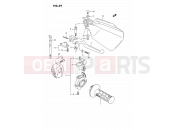 SUZUKI DR350S M (1991) (E02) 39 - RIGHT HANDLE SWITCH (DR350SL/SM,DR350SN/SP/SR E24)