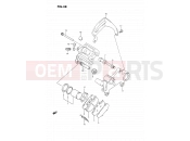 SUZUKI DR350S M (1991) (E02) 48 - REAR CALIPER (MODEL L/M)