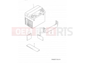 SUZUKI DR350S M (1991) (E03,E28,E33) 19 - BATTERY (MODEL L/M/N/P)