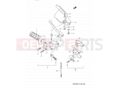 SUZUKI DR350S M (1991) (E03,E28,E33) 38 - LEFT HANDLE LEVER (MODEL L/M/N/P)