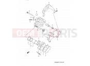 SUZUKI DR350S M (1991) (E03,E28,E33) 50 - REAR CALIPER (MODEL L/M)