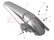 Rear Mudguard - Triumph TF250-C 2025