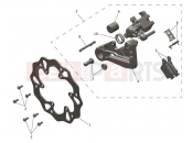 Rear Caliper & Discs - Triumph TF250-E 2025