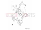 SUZUKI DR350S N (1992) (E03,E28,E33) 50A - REAR CALIPER (MODEL N/P)