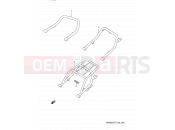 SUZUKI DR350S P (1993) (E03,E28,E33) 28 - REAR GRIP
