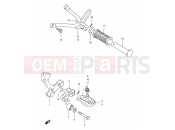 SUZUKI DR350SE R (1994) (E02) 32 - FOOTREST