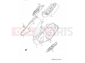 SUZUKI DR350SE R (1994) (E03,E28,E33) 33A - FRAME COVER (MODEL N/P/R/S)