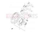 SUZUKI DR350SE S (1995) (E02) 6 - STARTER CLUTCH