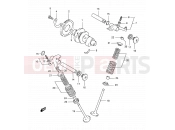SUZUKI DR350SE S (1995) (E02) 8 - CAM SHAFT - VALVE