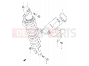 SUZUKI DR350SE S (1995) (E02) 51 - REAR SHOCK ABSORBER