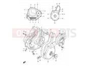 SUZUKI DR350SE T (1996) (E02,E04,E18,E94) 4 - CRANKCASE COVER