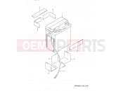 SUZUKI DR350SE T (1996) (E03,E28,E33) 19A - BATTERY (MODEL R/S/T)