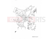SUZUKI DR350SE T (1996) (E03,E28,E33) 27A - FRAME (MODEL R/S/T)