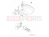 SUZUKI DR350SE T (1996) (E03,E28,E33) 37A - RIGHT HANDLE LEVER (MODEL N/P/R/S/T)