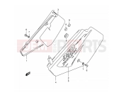 SUZUKI DR350SE T (1996) (E22) 36A - FRAME COVER (MODEL T)