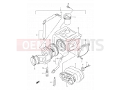 SUZUKI DR350SE T (1996) (E24,E34) 11 - AIR CLEANER