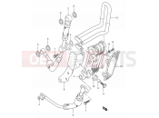 SUZUKI DR350SE T (1996) (E24,E34) 15 - OIL COOLER (OPTIONAL,EXCEPT E18)