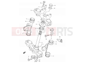 SUZUKI DR350SE V (1997) 46 - STEERING STEM