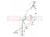 SUZUKI DR350SE W (1998) 55 - REAR MASTER CYLINDER