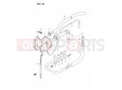 SUZUKI DR350SU P (1993) 13B - SECOND AIR (DR350SL/SM E18)