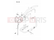 SUZUKI DR350SU P (1993) 13D - SECOND AIR (DR350SR E18,DR350SN/SP/SUP/SR E39)