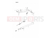 SUZUKI DR350SU P (1993) 27 - STAND - REAR BRAKE