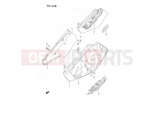 SUZUKI DR350SU P (1993) 32B - FRAME COVER (DR350SHN/SHP/SHR)