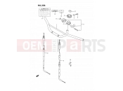 SUZUKI DR350SU P (1993) 38B - HANDLEBAR (DR350SHN/SHP/SHR)
