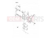 SUZUKI DR350SU P (1993) 41 - FRONT CALIPER