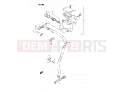 SUZUKI DR350SU P (1993) 42 - FRONT MASTER CYLINDER (DR350SL/SM/SN/SP/SR)