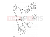 SUZUKI DR400S X (1999) 29 - TURN SIGNAL LAMP