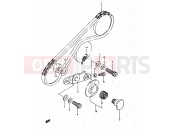 SUZUKI DR500R H (1987) 7 - BALANCER CHAIN