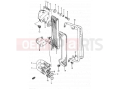 SUZUKI DR500R H (1987) 14 - OIL COOLER
