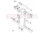 SUZUKI DR500R H (1987) 55 - REAR CUSHION LEVER