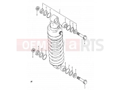 SUZUKI DR500S H (1987) 54 - REAR SHOCK ABSORBER