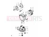 SUZUKI DR500S J (1988) 13 - OIL PUMP