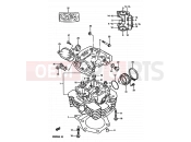 SUZUKI DR600R G (1986) 1 - CYLINDER HEAD